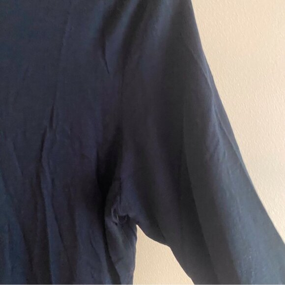 Cloudveil Baselayer Shirt Woman XL Black 100% Merino Wool Gorpcore Hiking - Picture 6 of 15